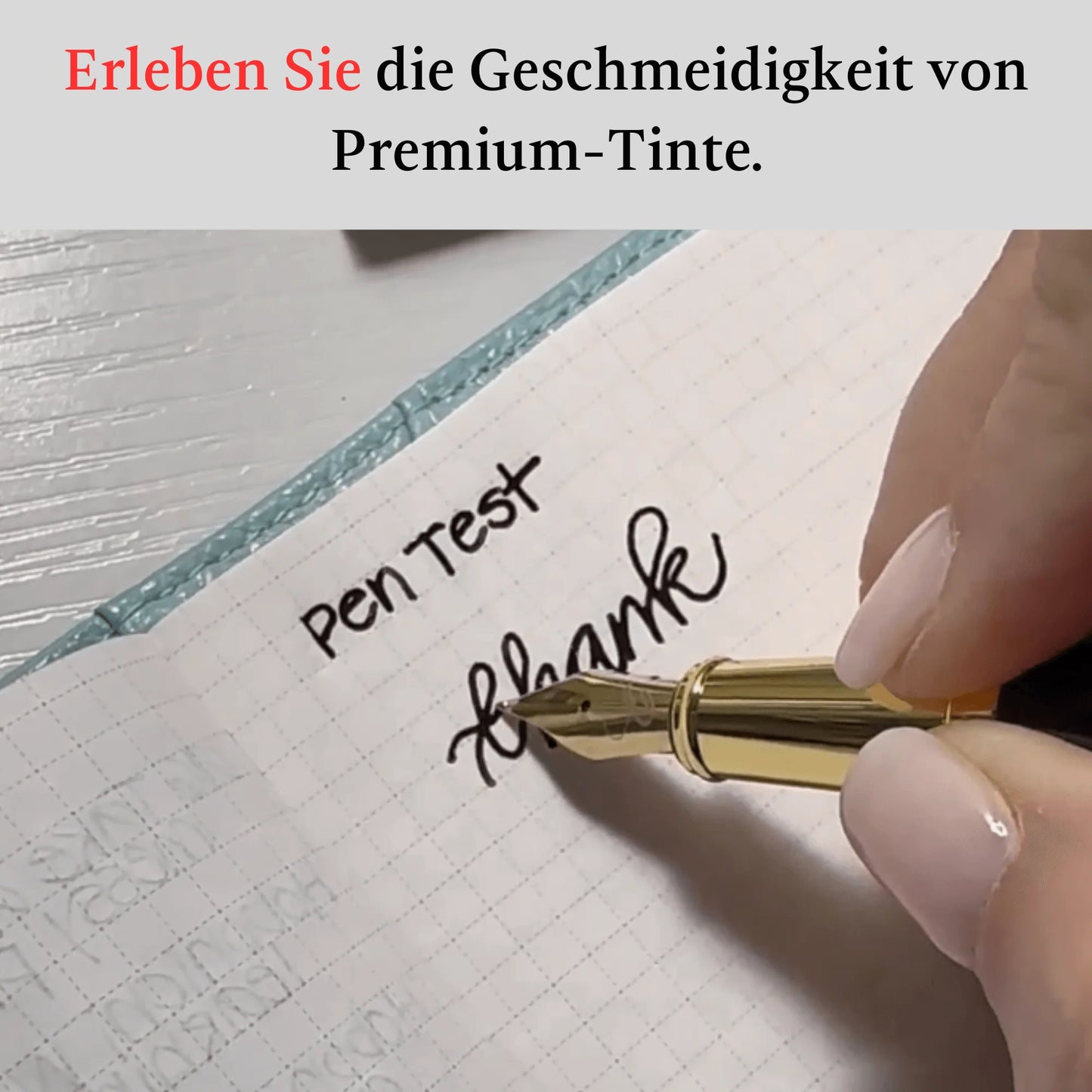Nachfüllbare Tintenpatronen – 24er-Pack – Kompatibel mit Ellington Pens 12 Schwarz 12 Blau