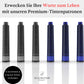 Nachfüllbare Tintenpatronen – 24er-Pack – Kompatibel mit Ellington Pens 24 leuchtende Farben